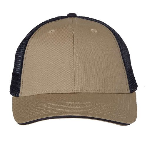 Valucap S102 Khaki Navy Front High