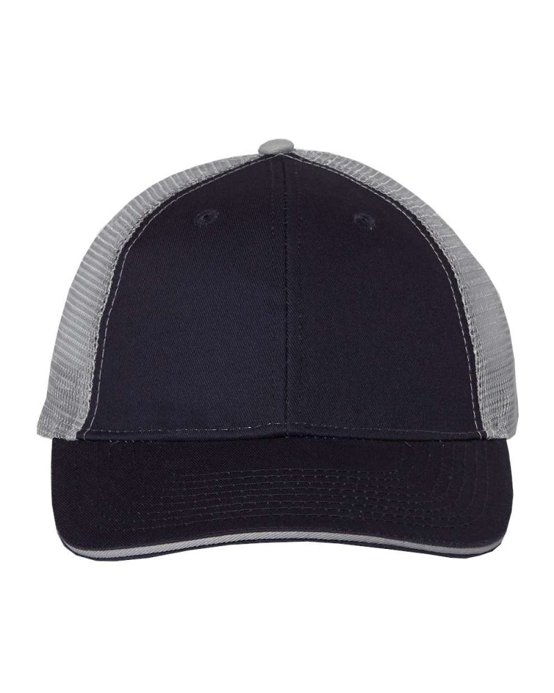 Valucap S102 Navy Grey Front High