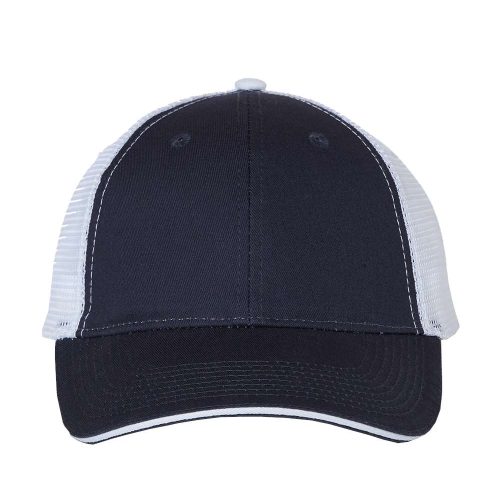 Valucap S102 Navy White Front High