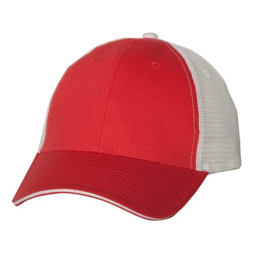 Valucap S102 Red White Front High