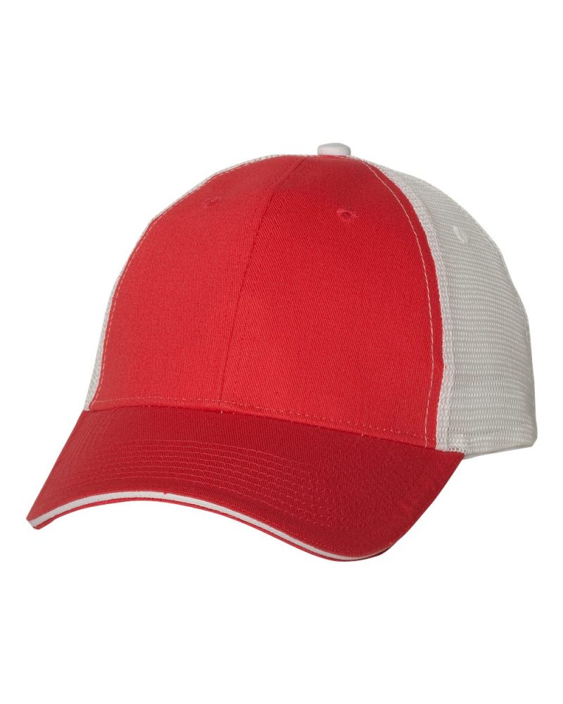 Valucap S102 Red White Front High