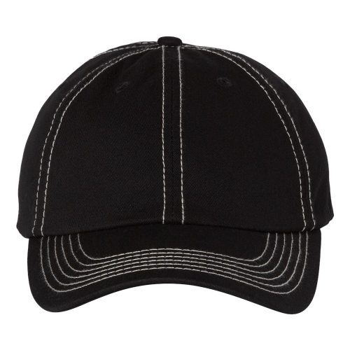 Valucap VC300A Black Stone Stitch Front High