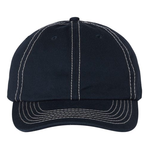 Valucap VC300A Navy Stone Stitch Front High