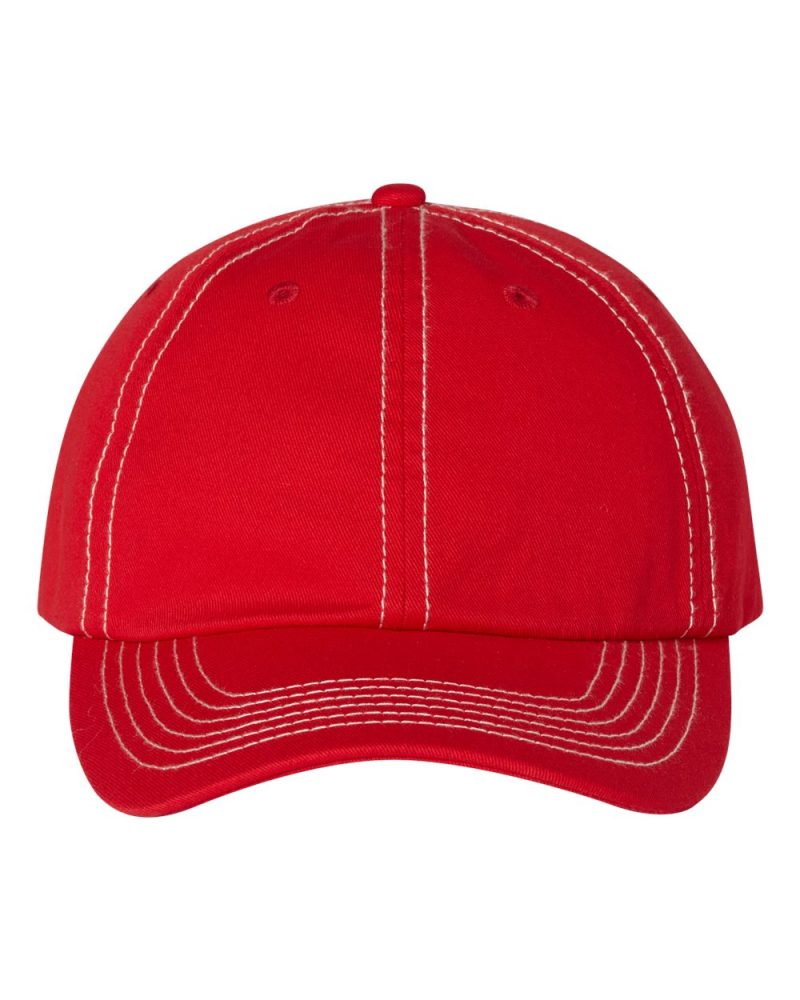 Valucap VC300A Red Stone Stitch Front High