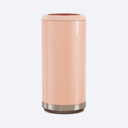 maars can cooler 12 oz skinny can holder glitter blush 2 1