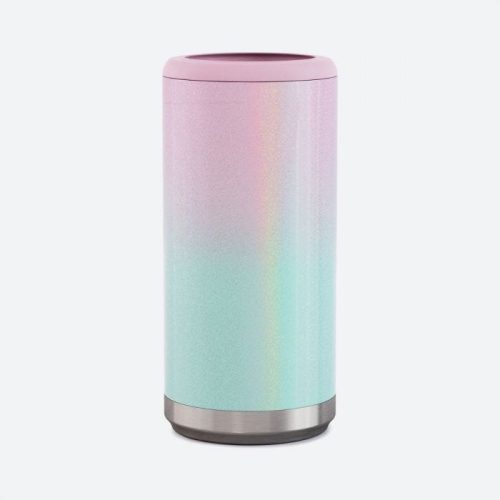 maars can cooler 12 oz skinny can holder magic glitter seablush 1 1