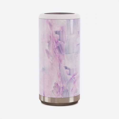 maars can cooler 12 oz skinny can holder print geode rain 1 1