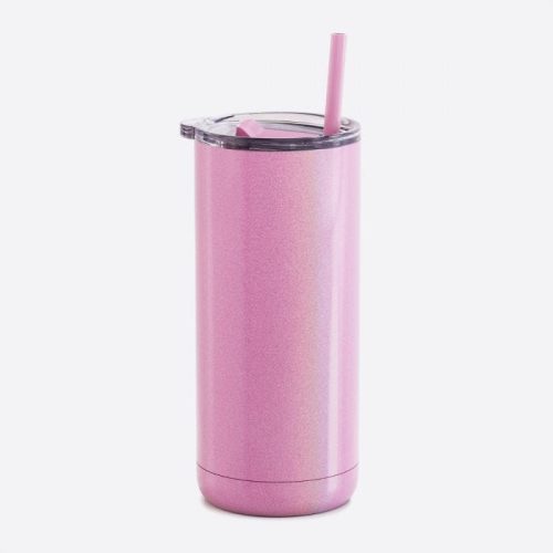 maars maker 16 ounce tumbler magic glitter pink a