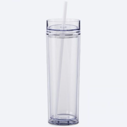 maars skinny acrylic 16 oz tumbler clear 1