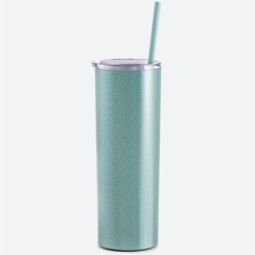 maars skinny steel 20 oz tumbler glitter seascape a