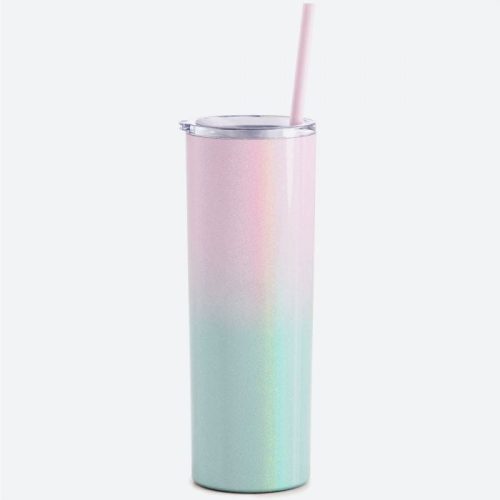 maars skinny steel 20 oz tumbler magic glitter seablush a