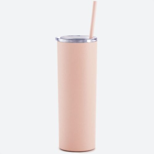 maars skinny steel 20 oz tumbler matte blush 3