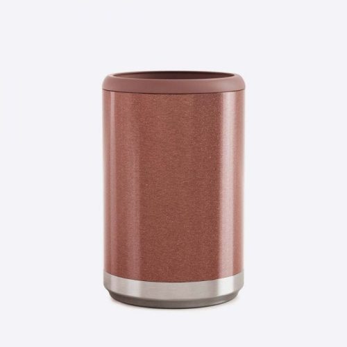 maars standard can cooler 12 ounce can holder glitter rose gold 1