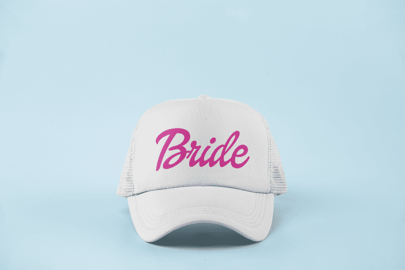 mockup of a single trucker hat with a customizable background 11705 10